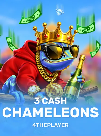 3 Cash Chameleons game tile